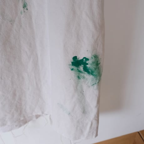 eski. × 画楽 / original linen dress
