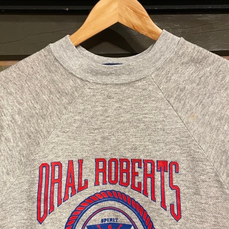 80-90s "JAN SRORT" college print sweat