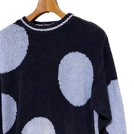 dot cotton knit