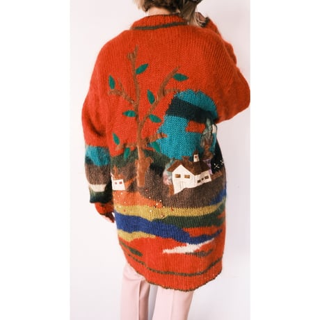 mohair cardigan "🏠"