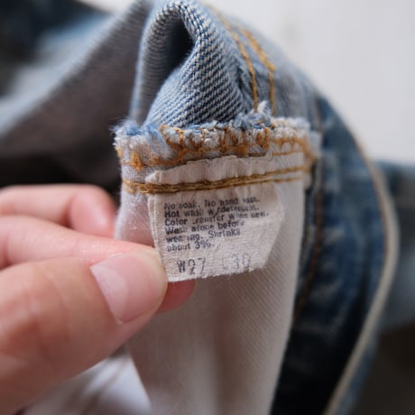 Levi's / "66前期" denim / w27