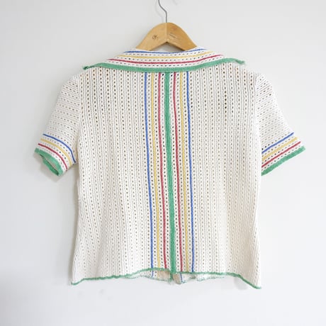 60-70s vintage / cotton knit shirts