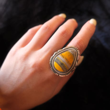 indian jewely / bumblebee jasper