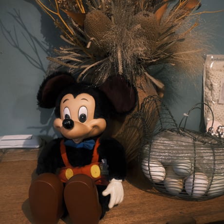 80s Mickey plush / applause社製