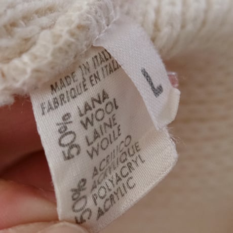 bottle neck line knit