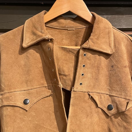 ~60s vintage suede western jacket