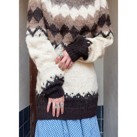 unknown / nordic hand knit