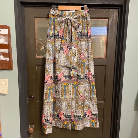 〜70s flower skirt