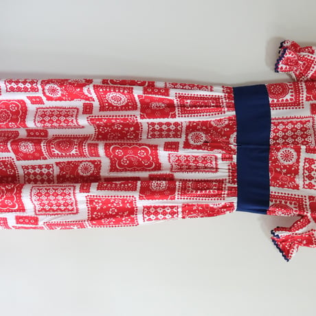 70's paisley dress