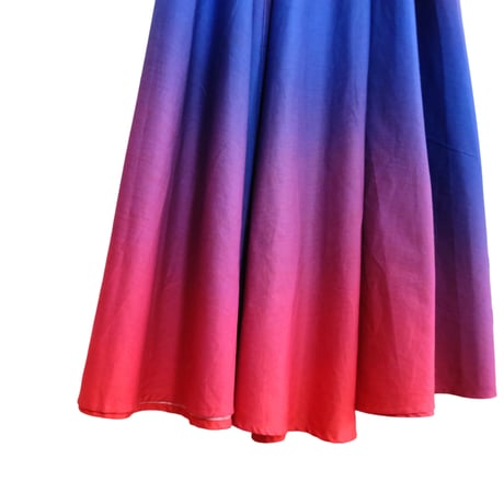 velours × gradation dress