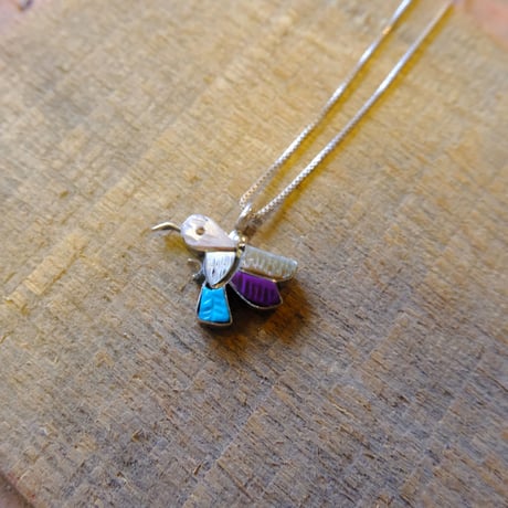 Indian jewelry / humming bird necklace