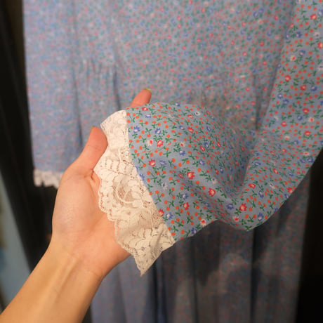 60-70s vintage flower dress