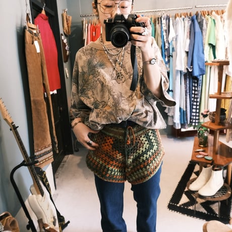 hand knit shorts