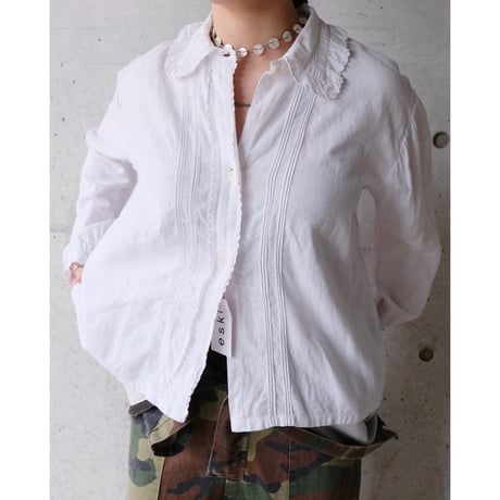 antique / cotton blouse