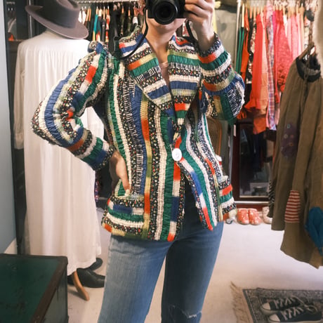 〜70s vintage patchwork jacket