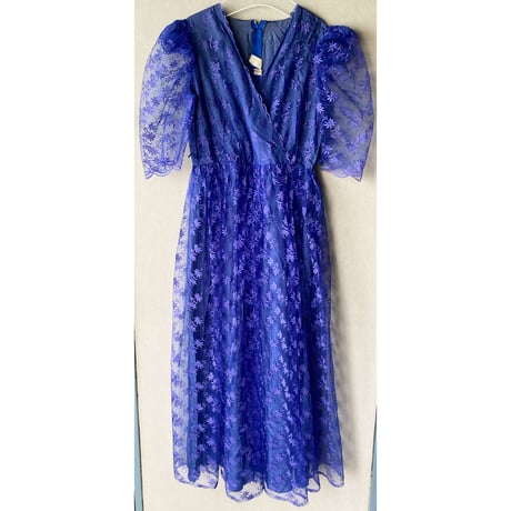 Euro vintage / tulle long dress