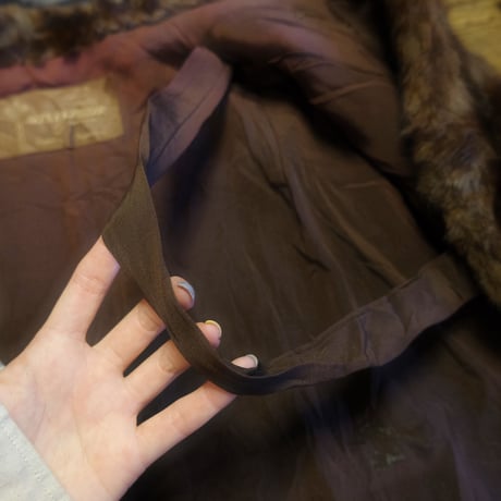 vintage fur cape