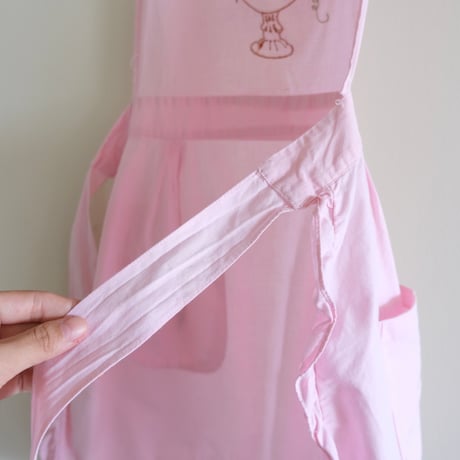 embroidered apron