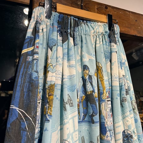 eski. original remake / bed sheet skirt "STAR WARS"