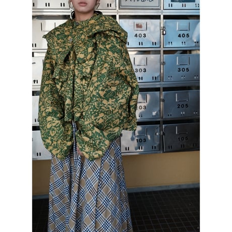 Rumanian army / summer leaf camo parka