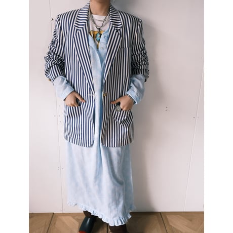 Liz Claiborne / stripe jacket