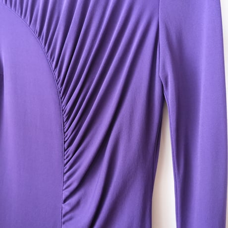 rayon purple dress