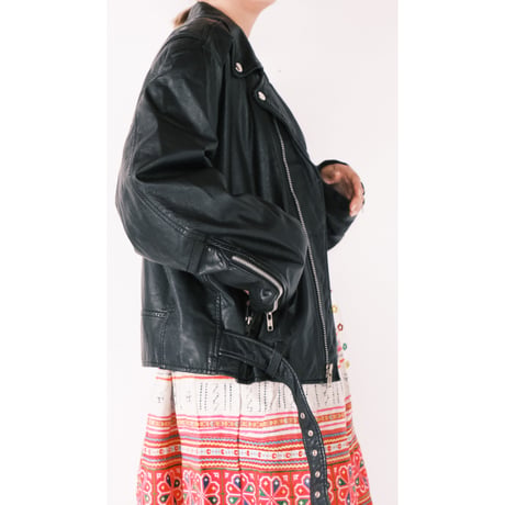 double leather riders jacket