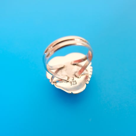 navajo / "heart" ring