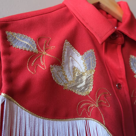 cutoff fringe shirt vest