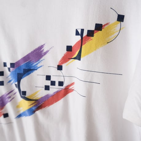 print tee / made in usa