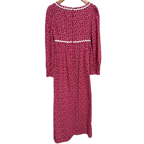 〜70s flower print dress