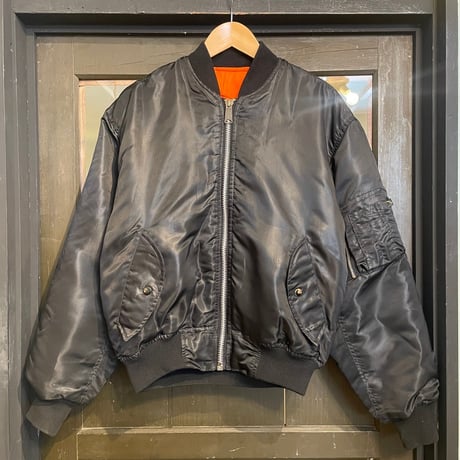 reversible / MA-1 type nylon jacket