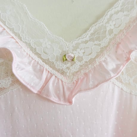 70s pin dot cami dress