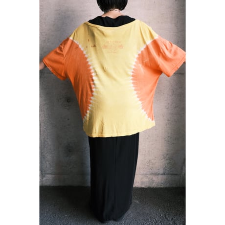 Harley-Davidson T-shirt / orange × yellow