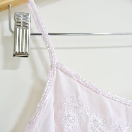 embroidery×beads camisole