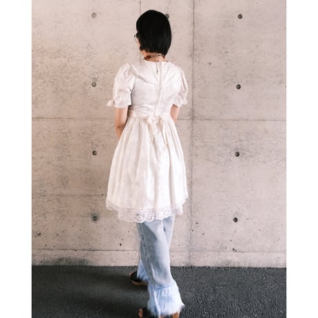 white dress