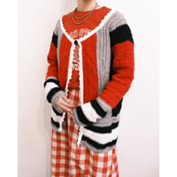 hand knit cardigan
