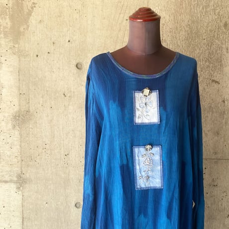 mascia&me/indigo blue relax op