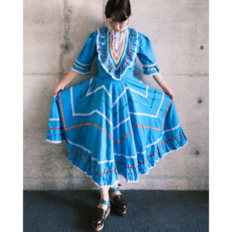 colorful ribbon dress