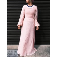 vintage / pin dot dress