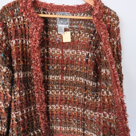 crochet knit jacket