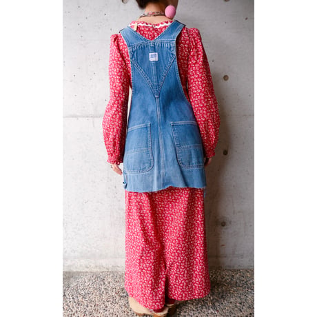〜70s flower print dress