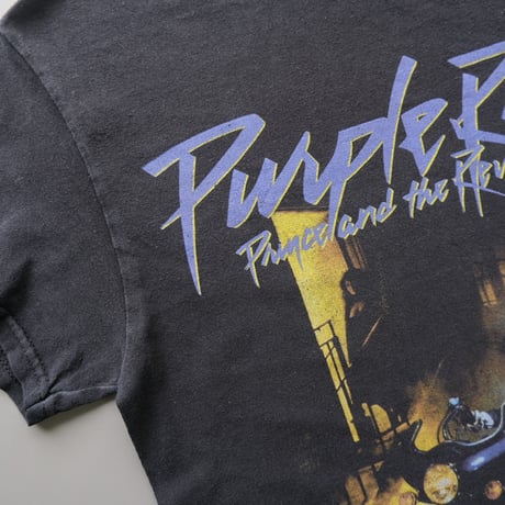 "purple rain" print tee