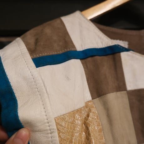 leather design tops