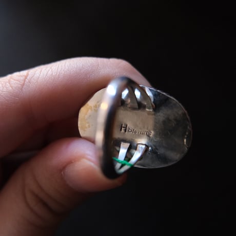 indian jewely / picture jasper ring