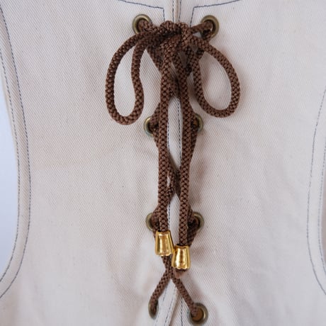 front laceup all-in-one