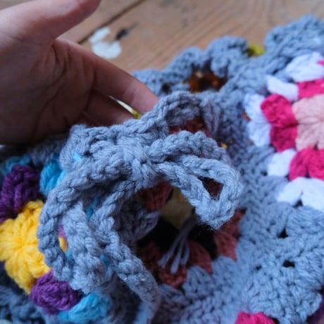 eski. original / granny square skirt