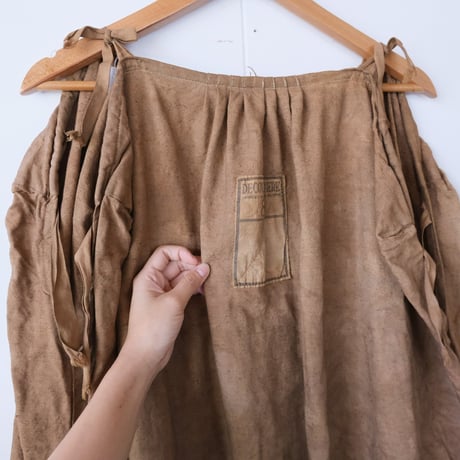 eski.  original dress / overdye "brown"