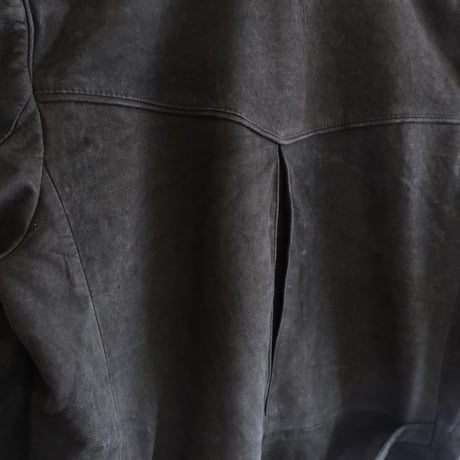 Tyrolean leather jacket / black