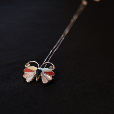 ZUNI / butterfly necklace (&brooch)